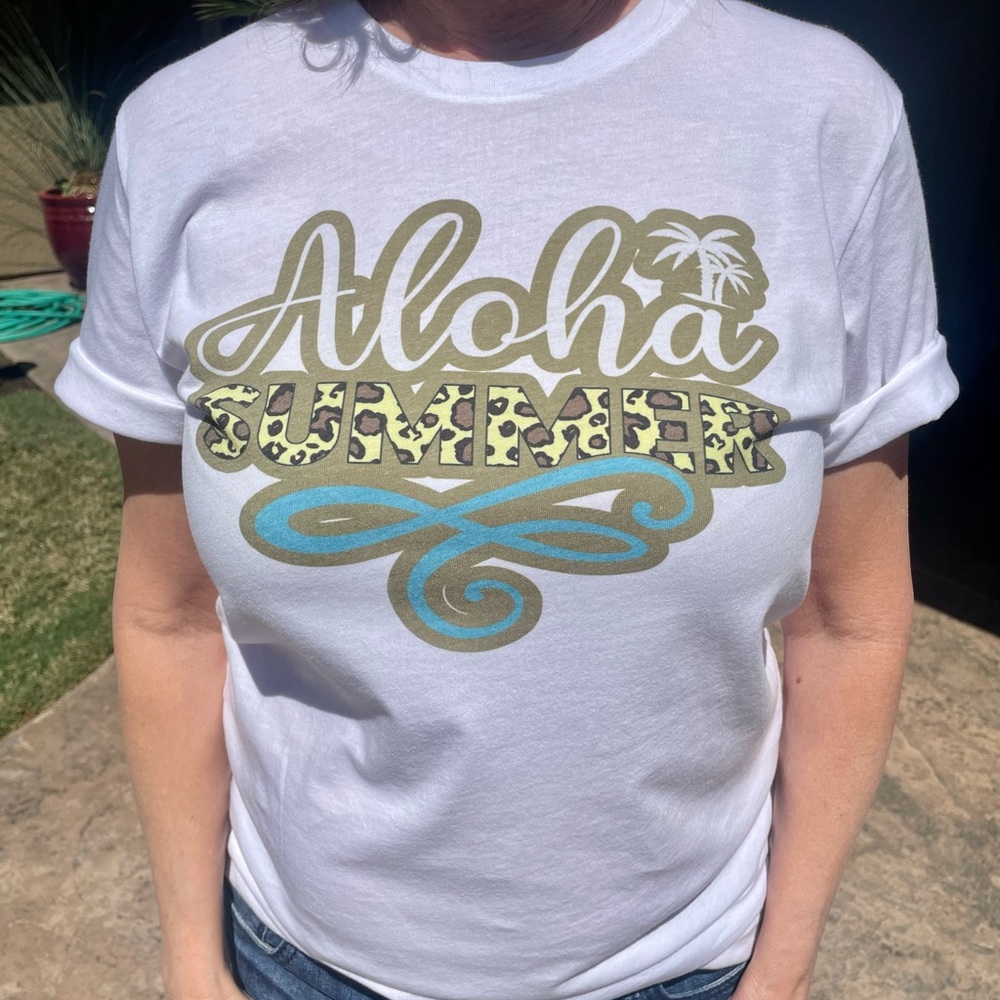 Aloha summer tee